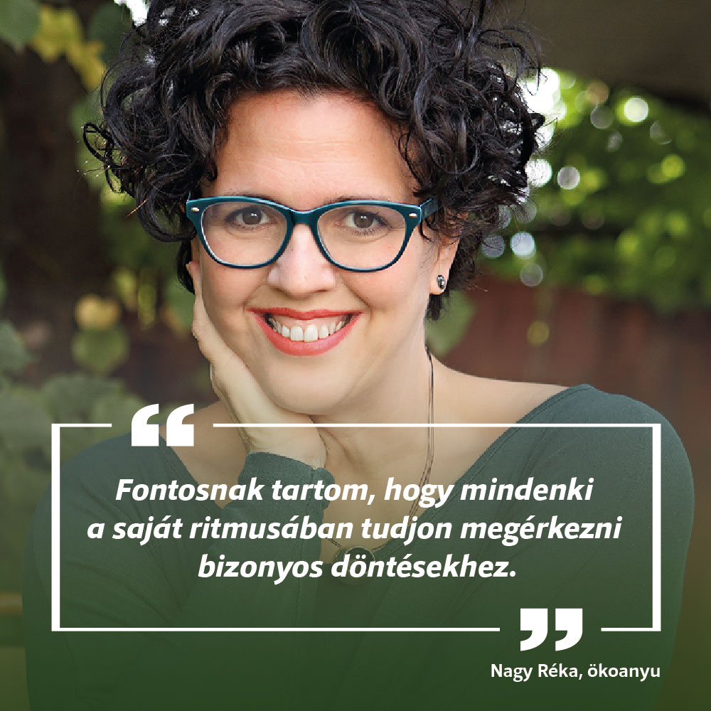Nagy Réka a fokozatos, tudatos lépésekben hisz