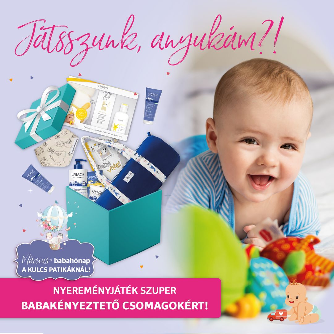 Március = babahónap a Kulcs Patikáknál meglepetésekkel!