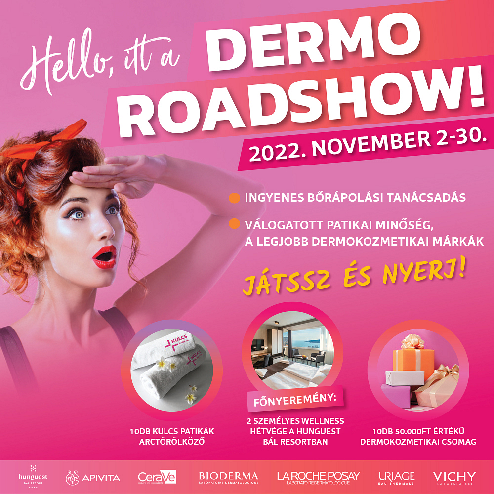 Bemutattuk a Nagy Dermo Roadshow-t! - Sajtótájékoztató a Royal Patikában 