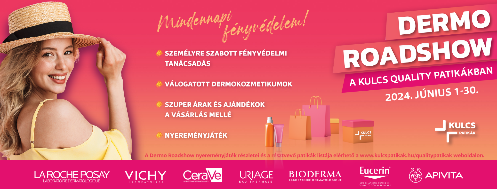 Mindennapi fényvédelem és nyereményjáték a Dermo Roadshow-val 