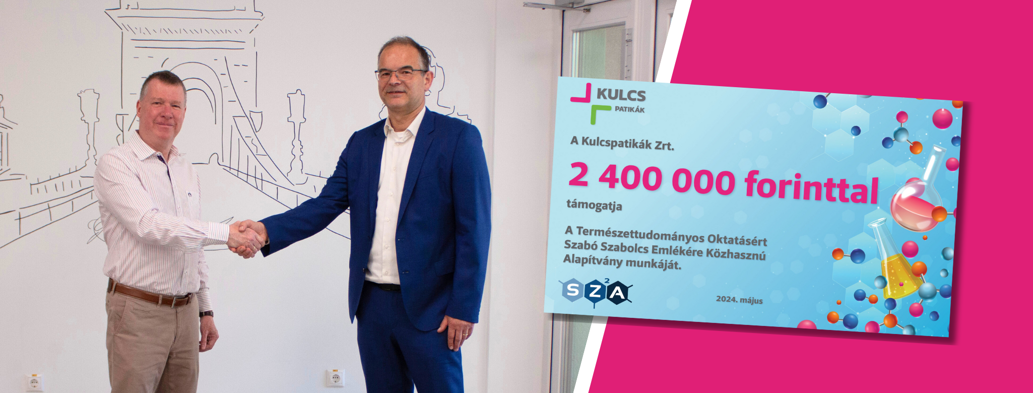 Együtt a természettudományos oktatásért: támogatjuk a Szabó Szabolcs Alapítvány munkáját