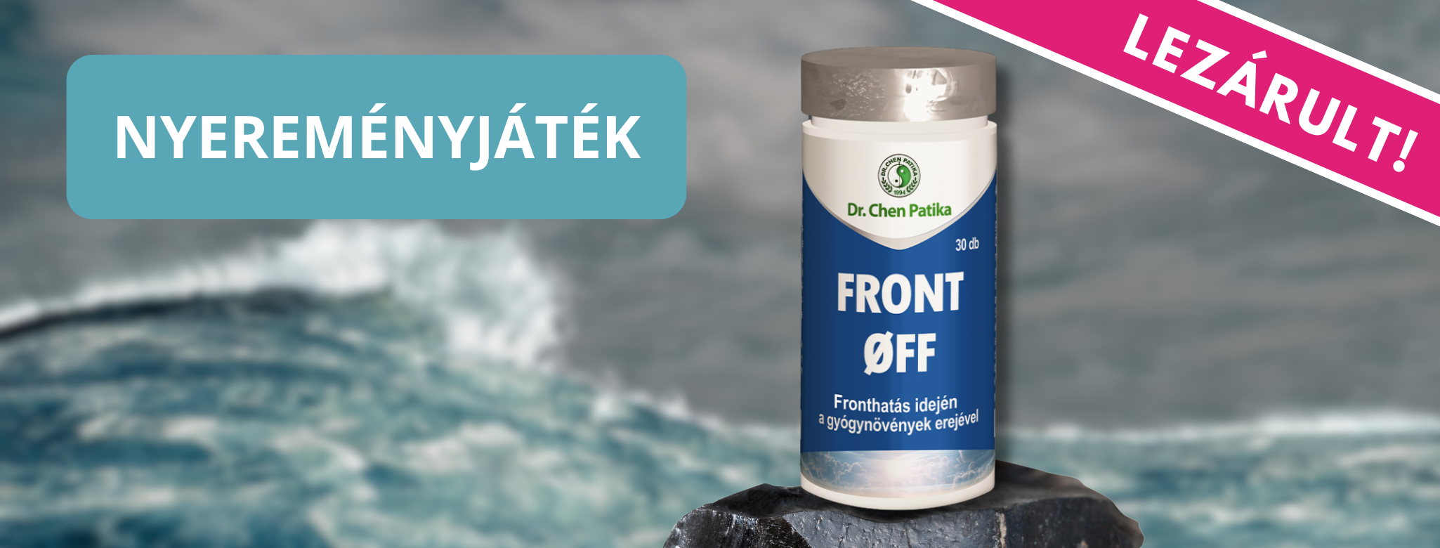 JÁTÉK – Legyen a tiéd a Dr. Chen Patika Front Off kapszulája
