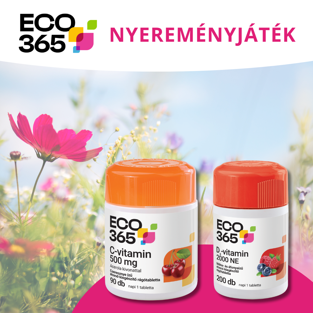 Tavaszi játék: nyerj ECO365 vitamincsomagot! 