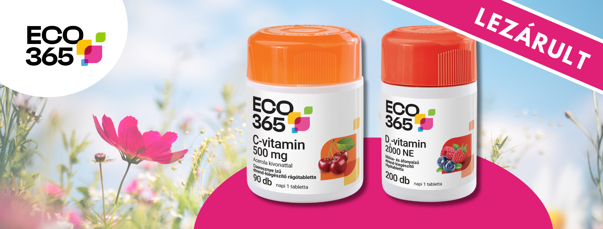 Tavaszi játék: nyerj ECO365 vitamincsomagot! 